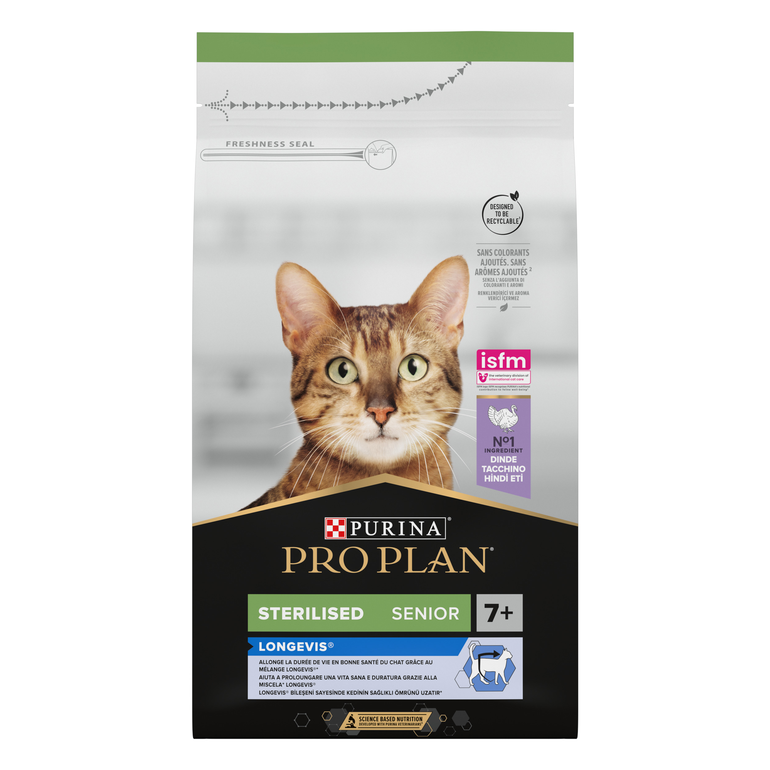 Senior 7+ Sterilised Turkey Kattmat 10kg
