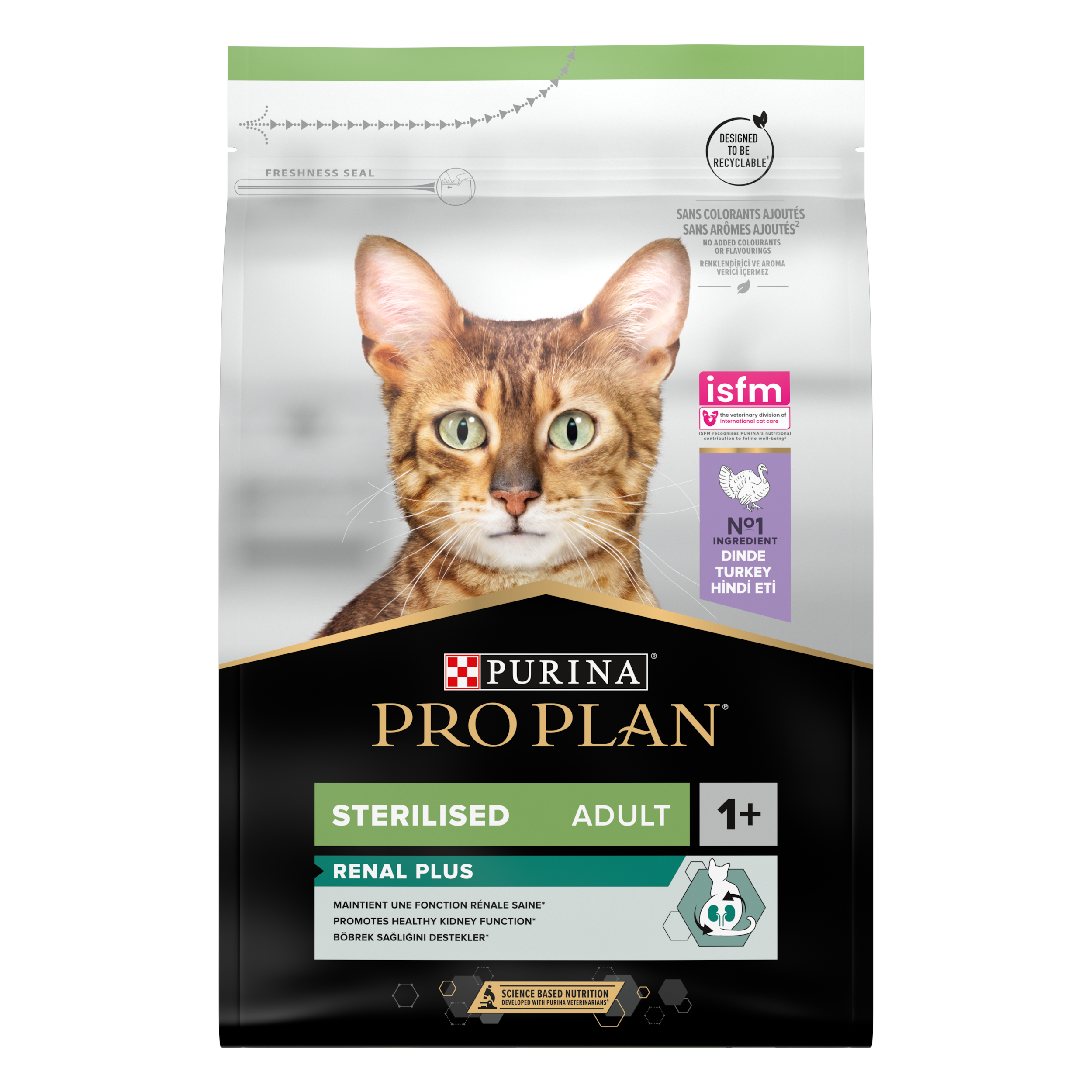 Adult Sterilised Renal Plus Turkey Kattmat 3kg