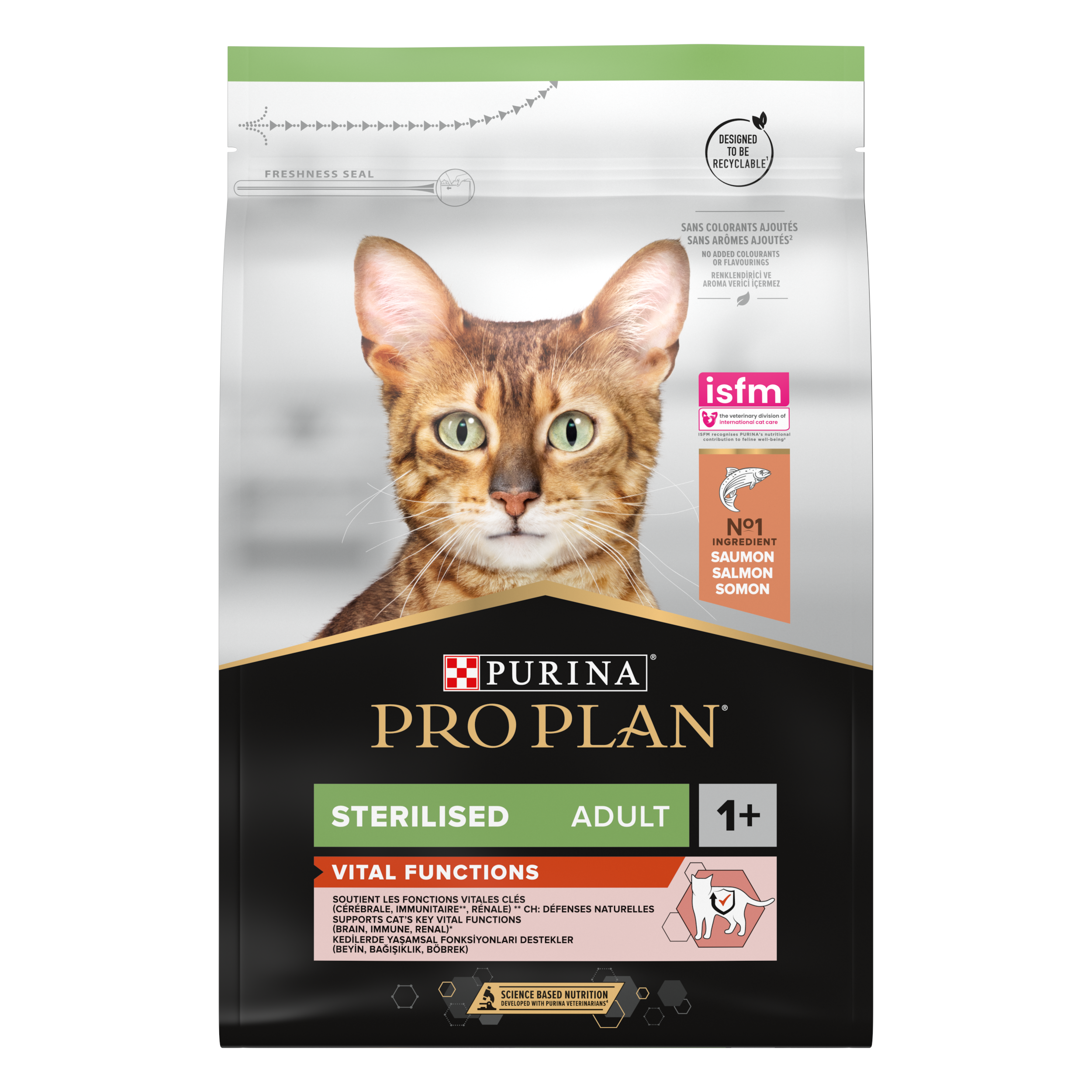 Adult Sterilised Vital Function Lax Kattmat 3kg