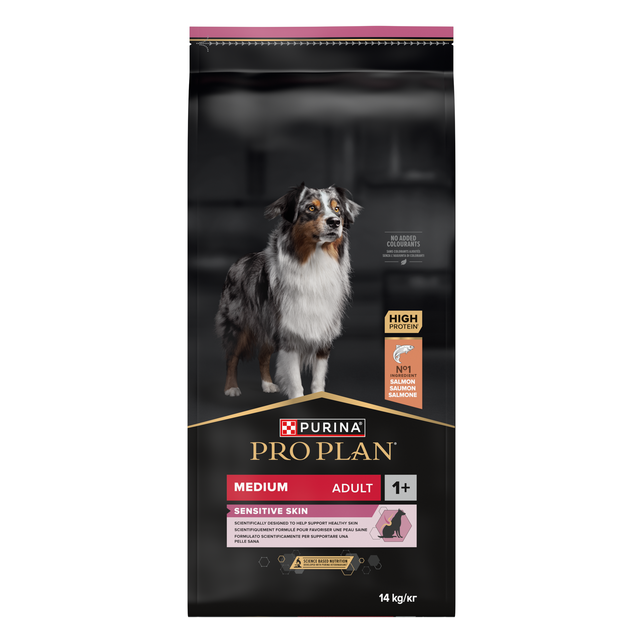 Adult Medium Sensitive Skin Hundfoder 14kg