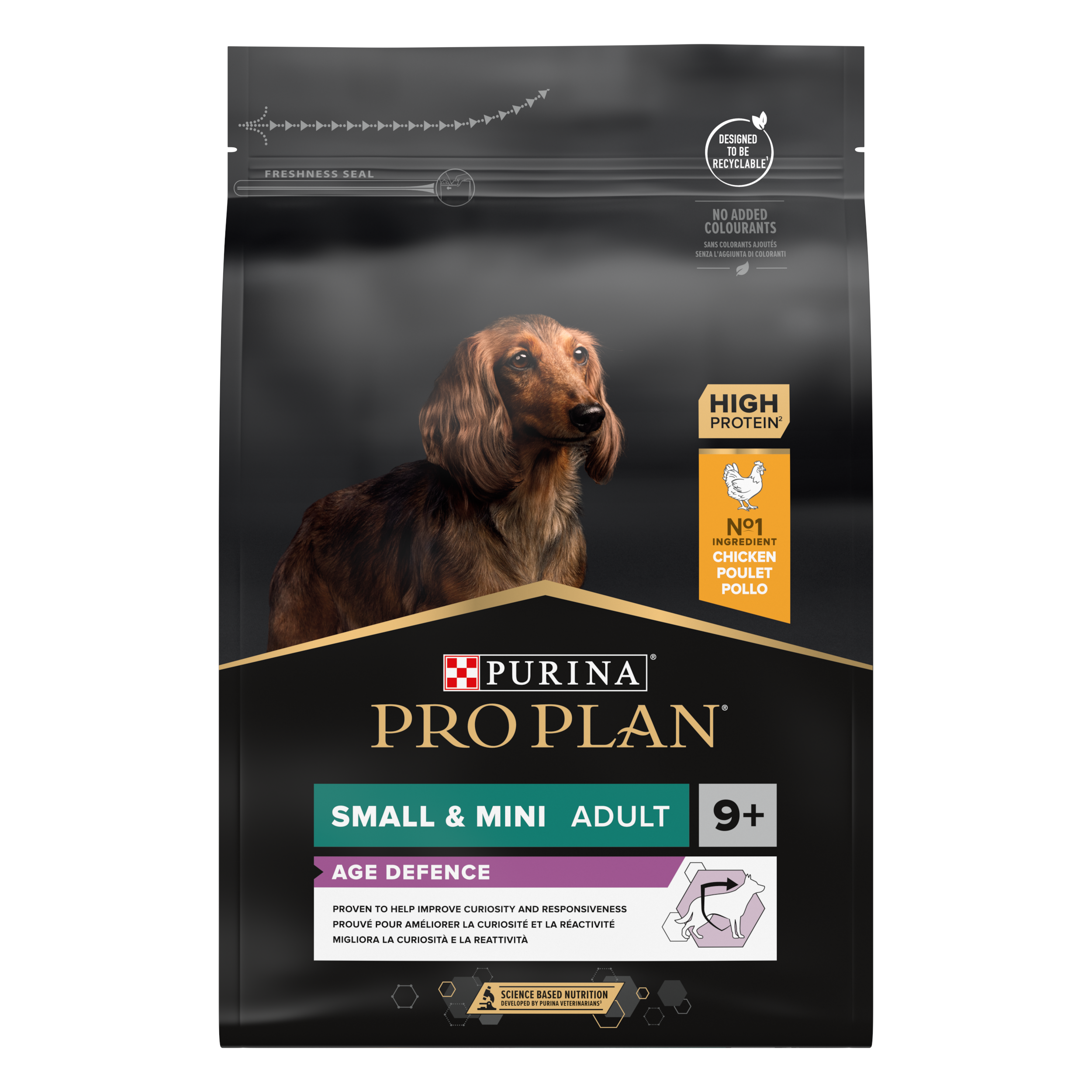 Adult 9+ Small &amp; Mini Age Defence Hundfoder 3kg