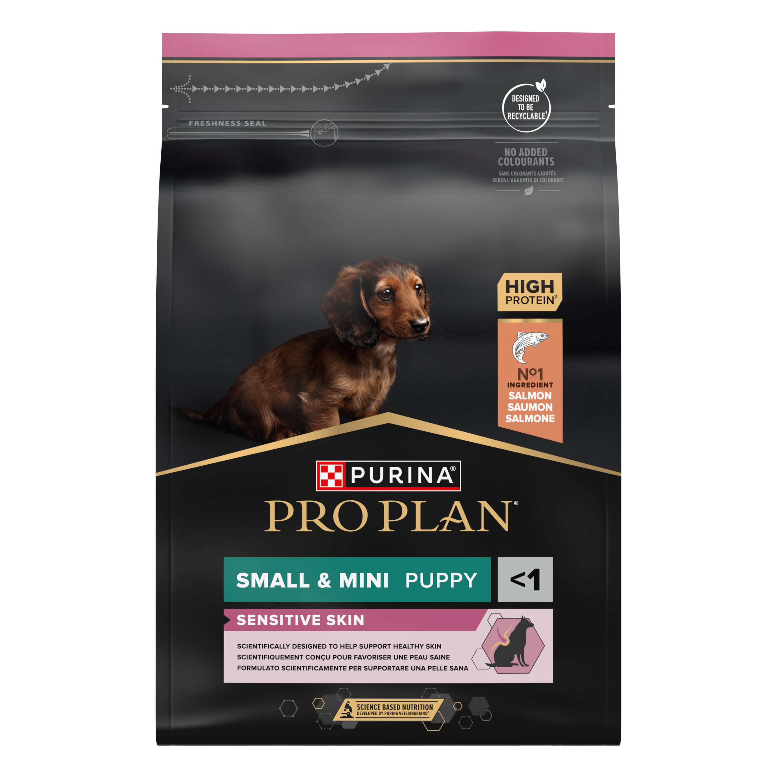 Puppy Small & Mini Sensitive Skin Hundfoder 3kg