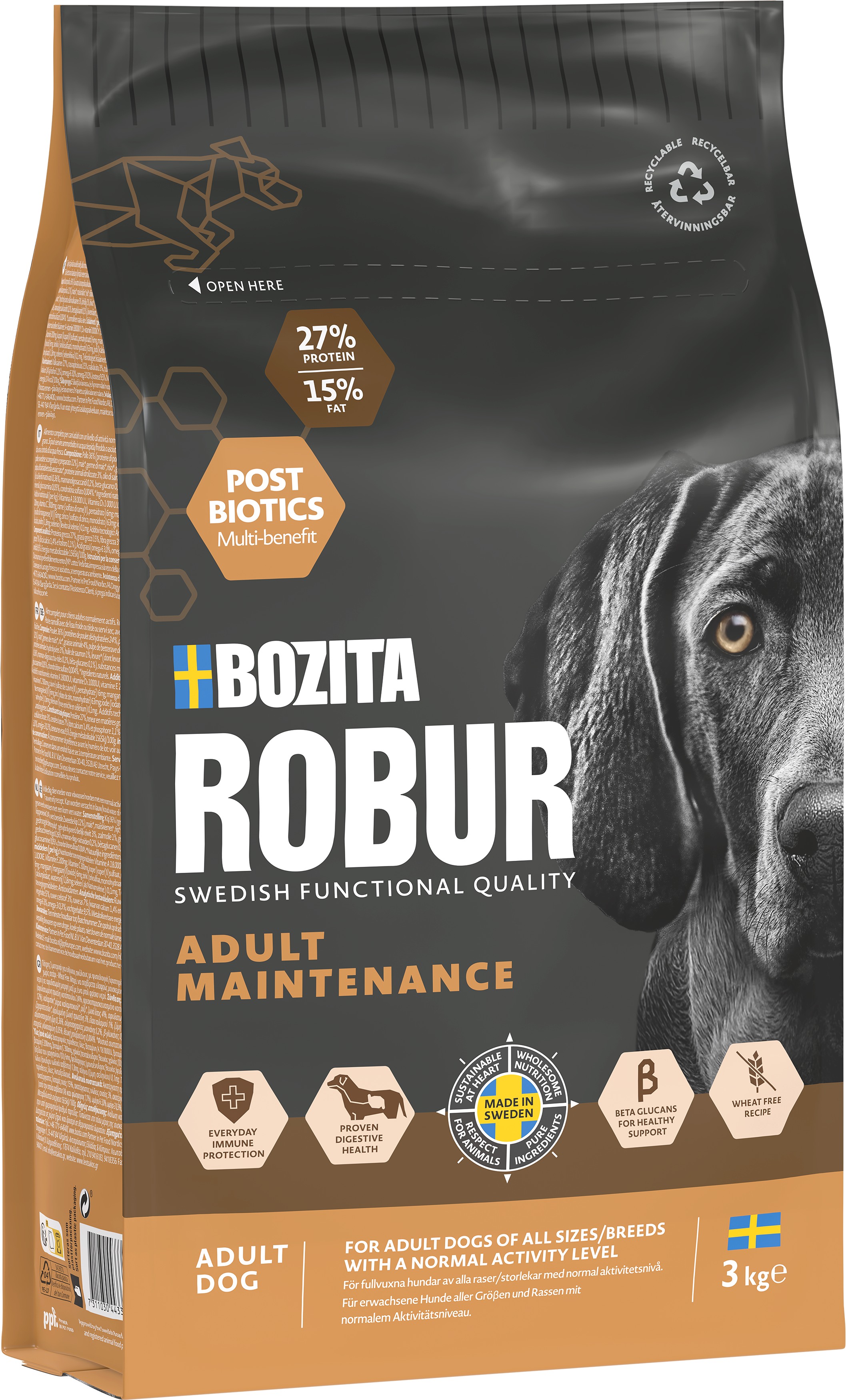 Adult Maintenance Torrfoder För Hund 3kg