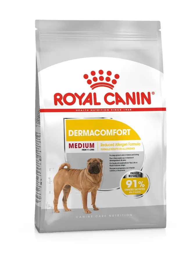 Medium Dermacomfort Torrfoder f&ouml; hund 12kg