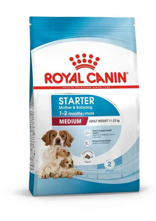 Medium Starter Torrfoder för hundvalp 15 kg