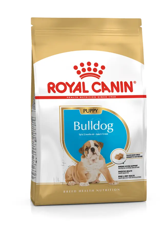 Bulldog Junior Torrfoder för hundvalp - 12 kg