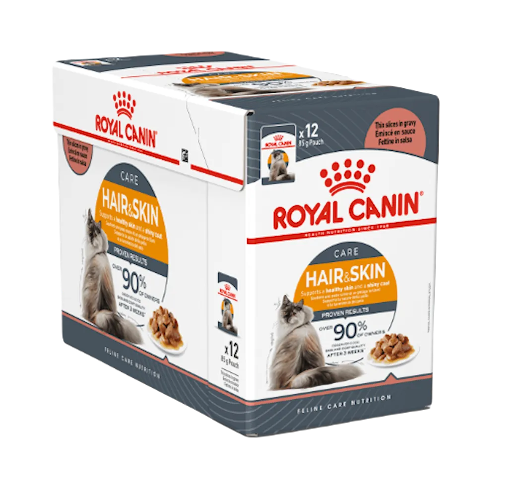 Royal Canin Hair & Skin Care Gravy 12 x 85 g