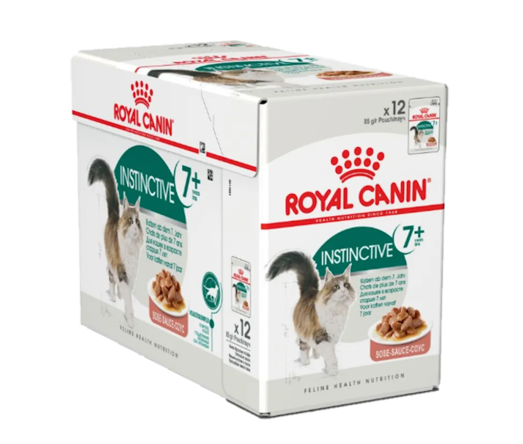 Royal Canin Instinctive 7+ i sås - 12 x 85 g