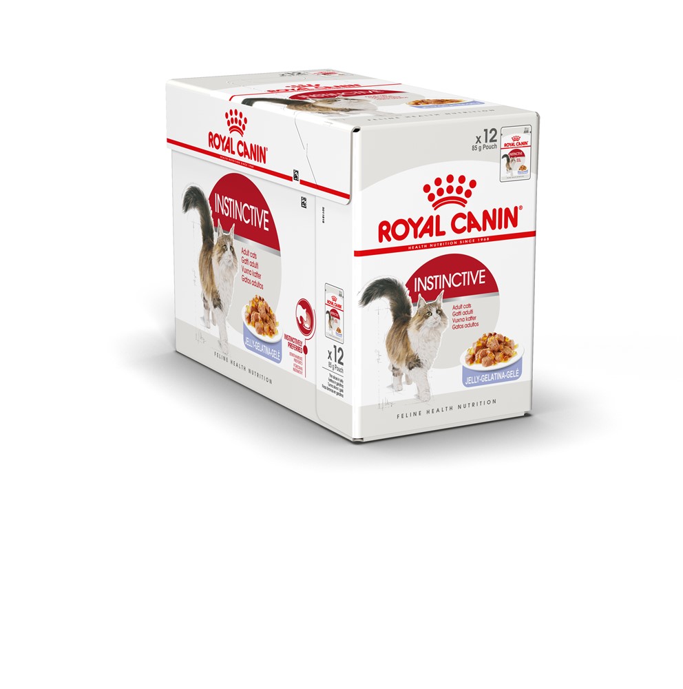 Instinctive Jelly V&aring;tfoder f&ouml;r katt 12x85g