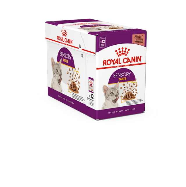 Sensory Taste Gravy V&aring;tfoder f&ouml;r katt 12x85g