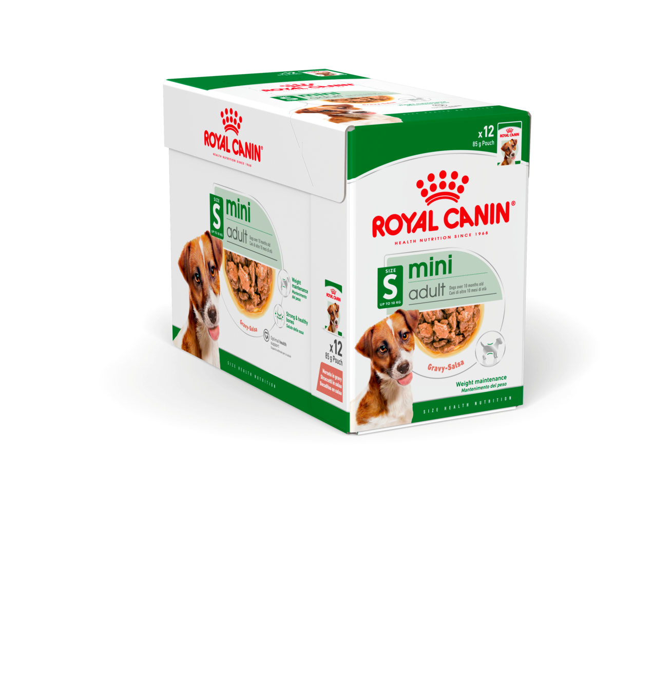 Mini Adult Gravy V&aring;tfoder f&ouml;r hund 12x85g