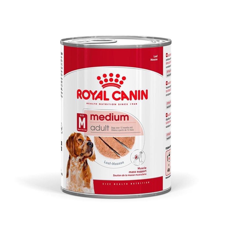 Medium Adult Loaf V&aring;tfoder f&ouml;r hund 410g