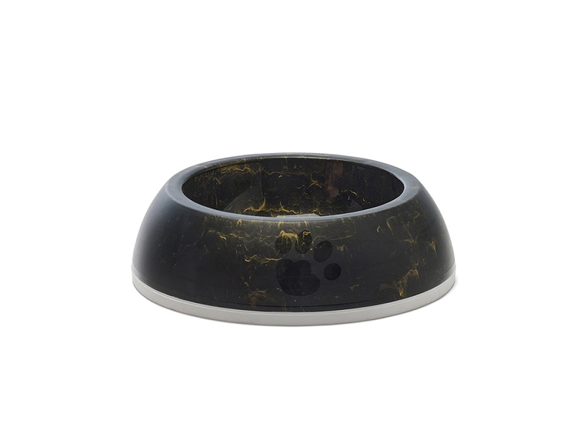 Matskål Delice Marble/Black Gold 600ml