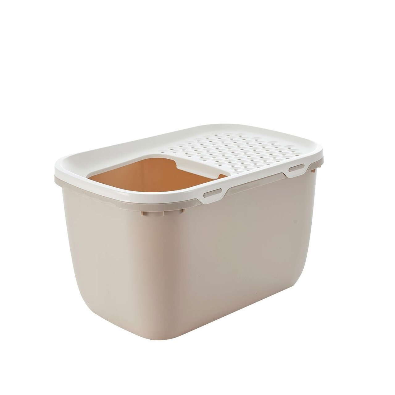 Savic Hop In Giant Vit Mokka - 74x49,7x43 cm