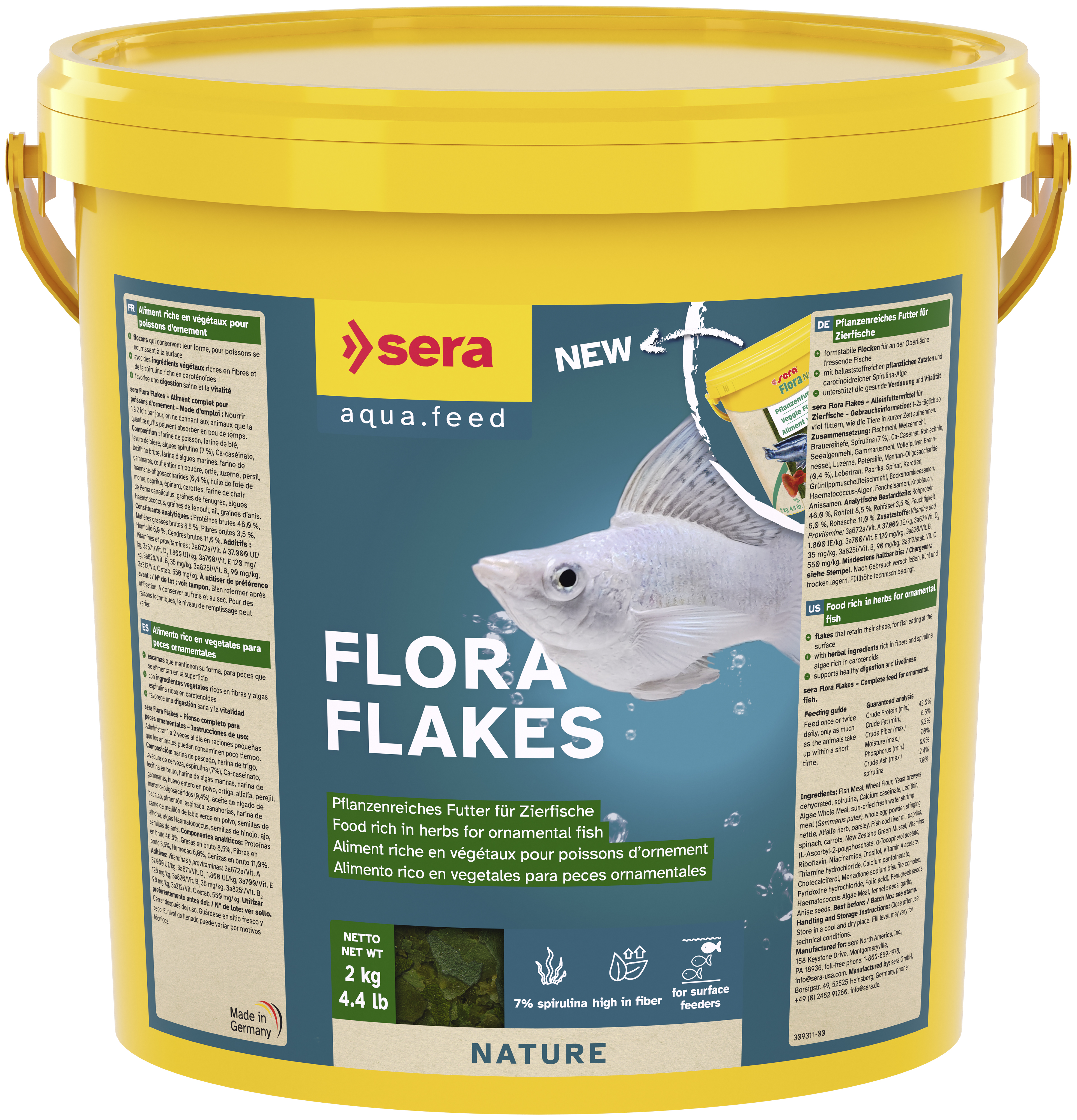 Flora Flakes 10l