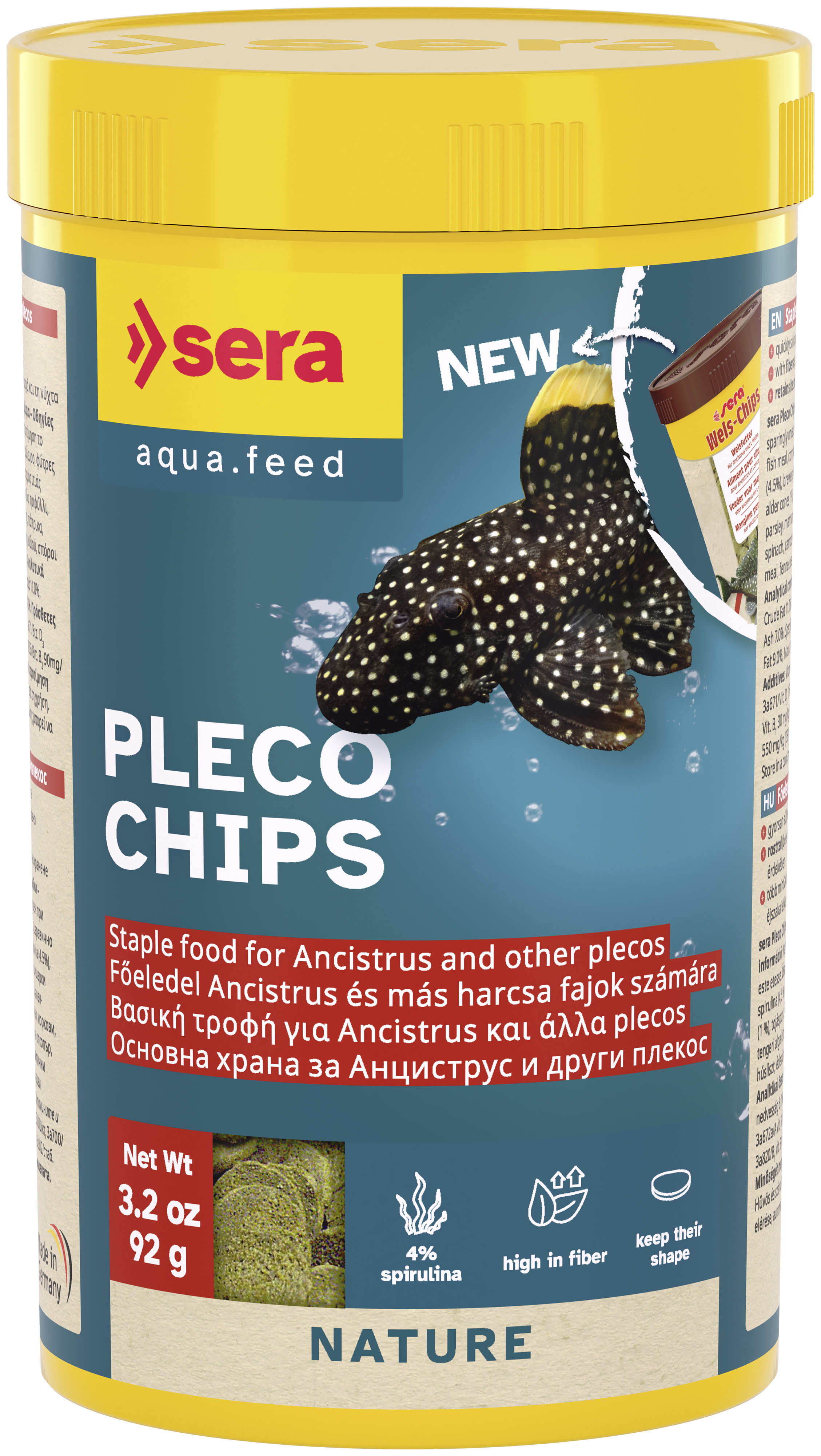 Pleco Chips 250ml 92g