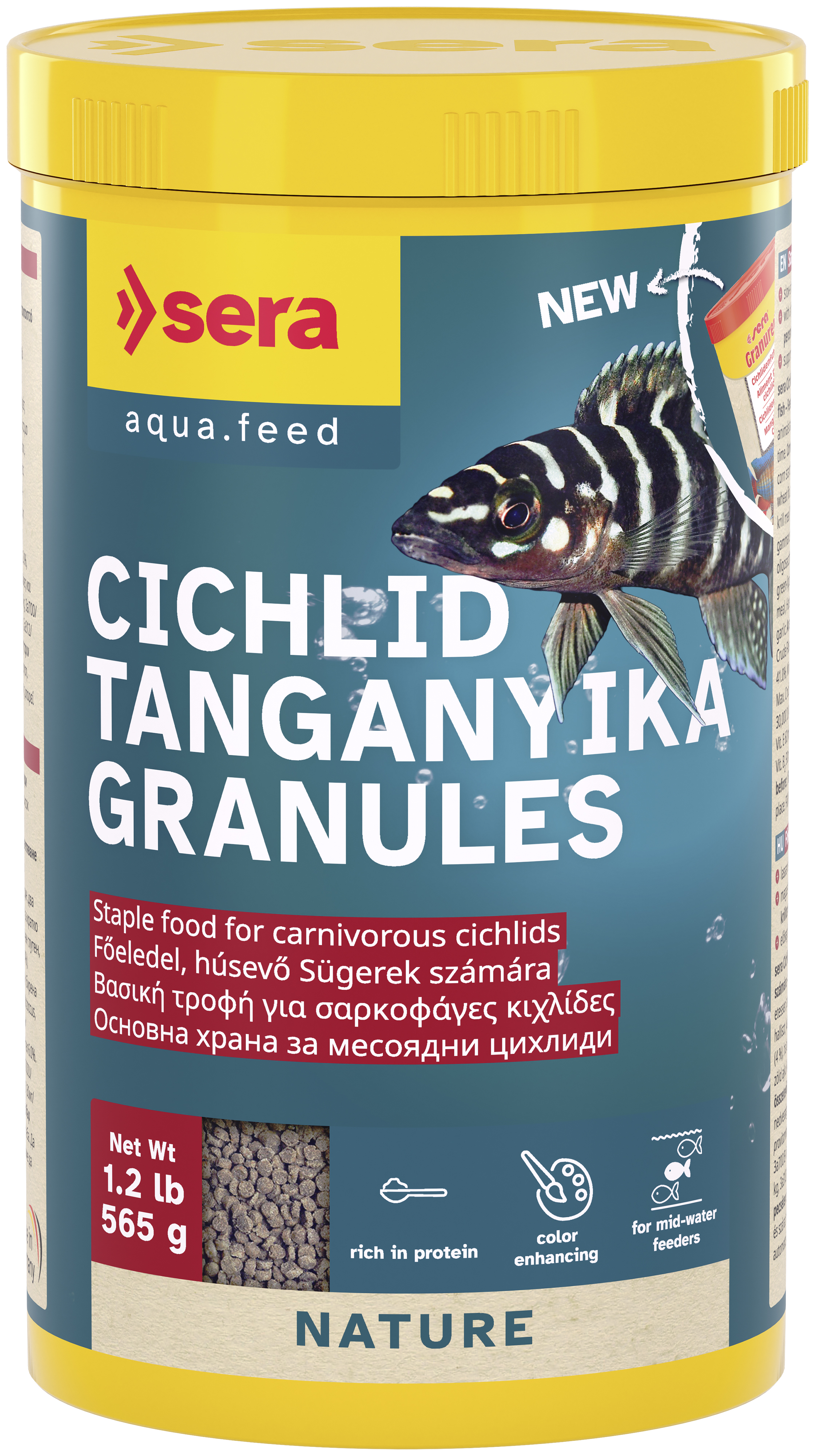 Cichlid Tanganyika Granules 1l 565g