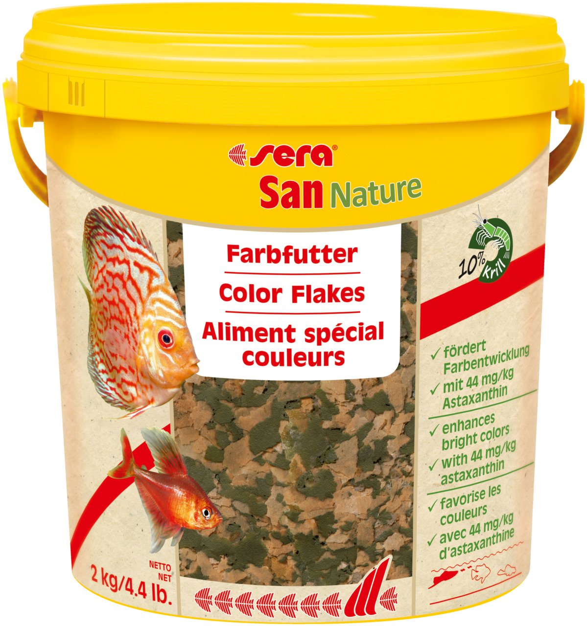 San Nature Flingfoder 10L