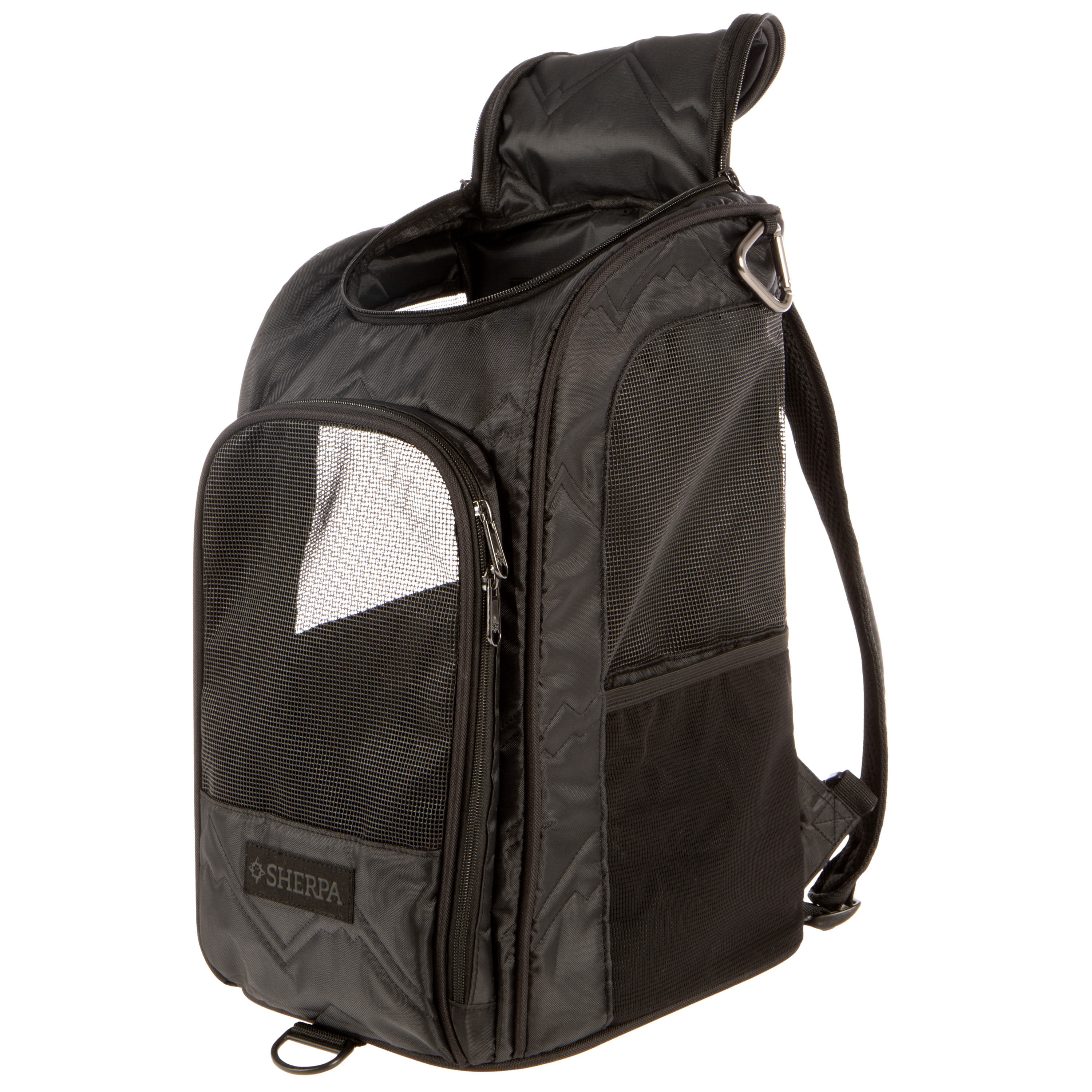 Deluxe Convertible Pet Carrier &amp; Backpack Svart M