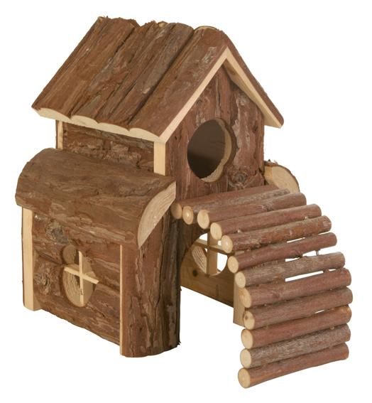 NL Finn hamsterhus med ramp 13x20,5x20cm