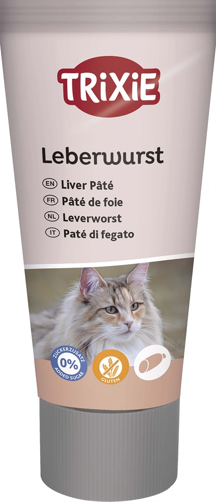 Premio Leverpaté i tub för katt 75g