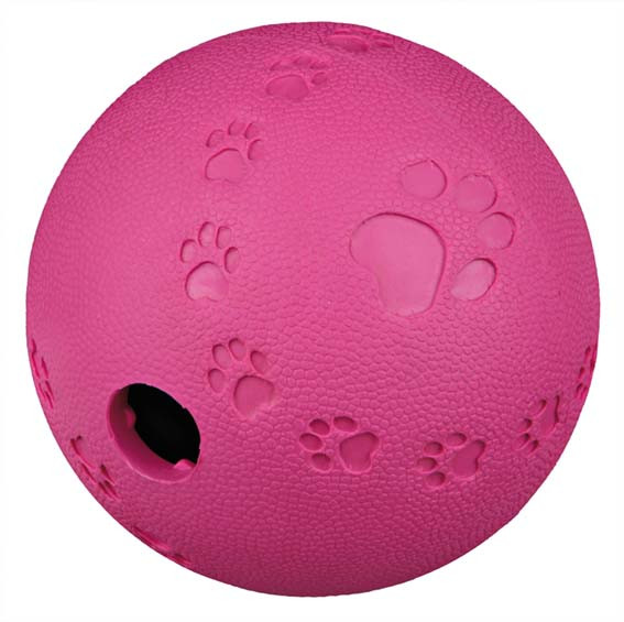 Snack-boll Naturgummi Labyrint Rosa &oslash;11cm