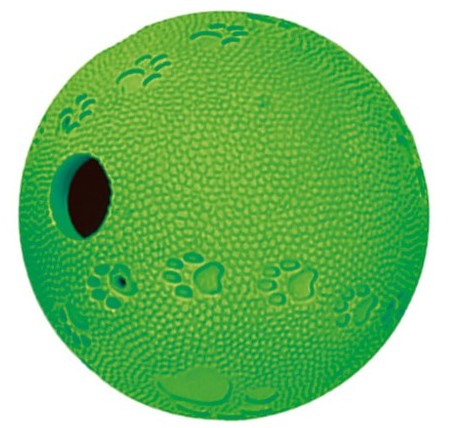 Snack-boll Naturgummi Labyrint Gr&ouml;n &oslash;6cm