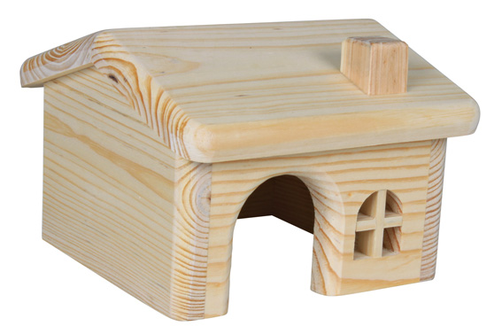 Trähus 15x11x15cm