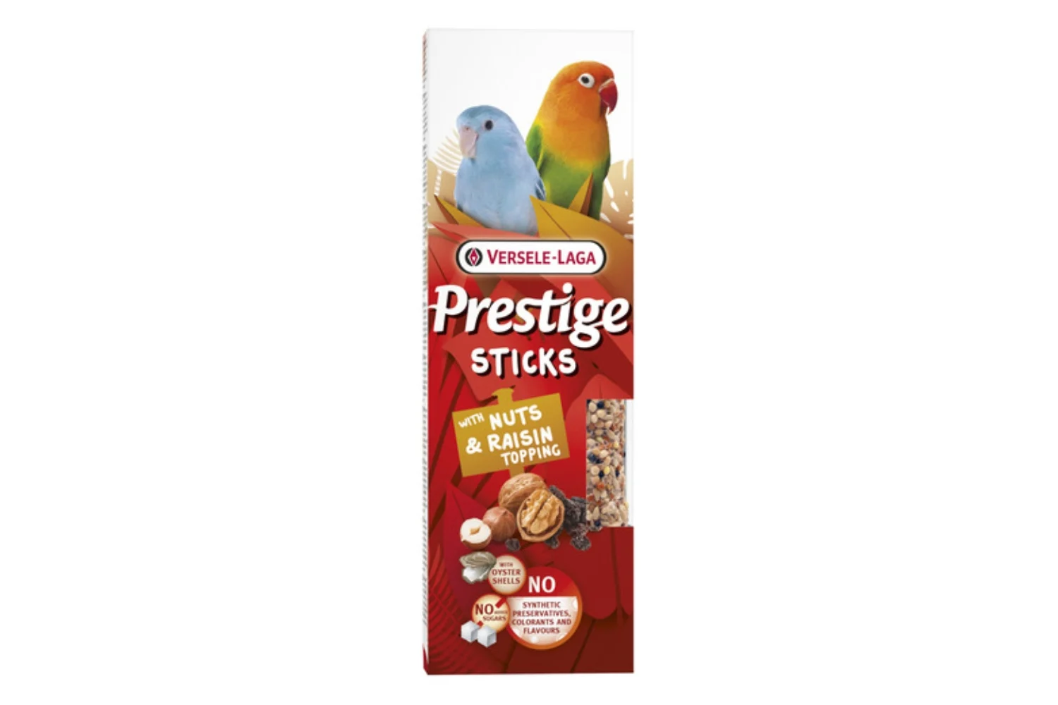 Prestige Sticks Small Parrots Nuts &amp; Raisin 2p
