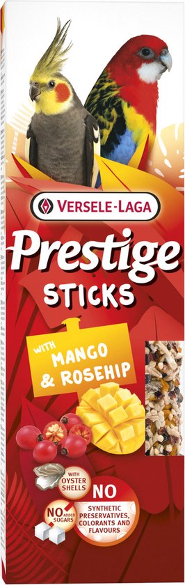 Prestige Sticks Big Parakeets Mango &amp; Rosehip 2p