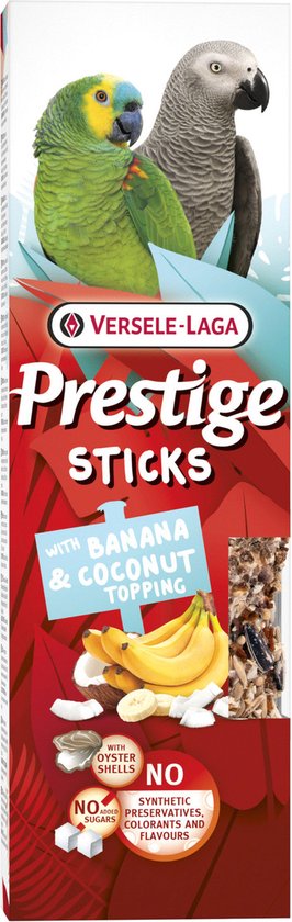Prestige Sticks Parrots Banana &amp; Coconut 2p