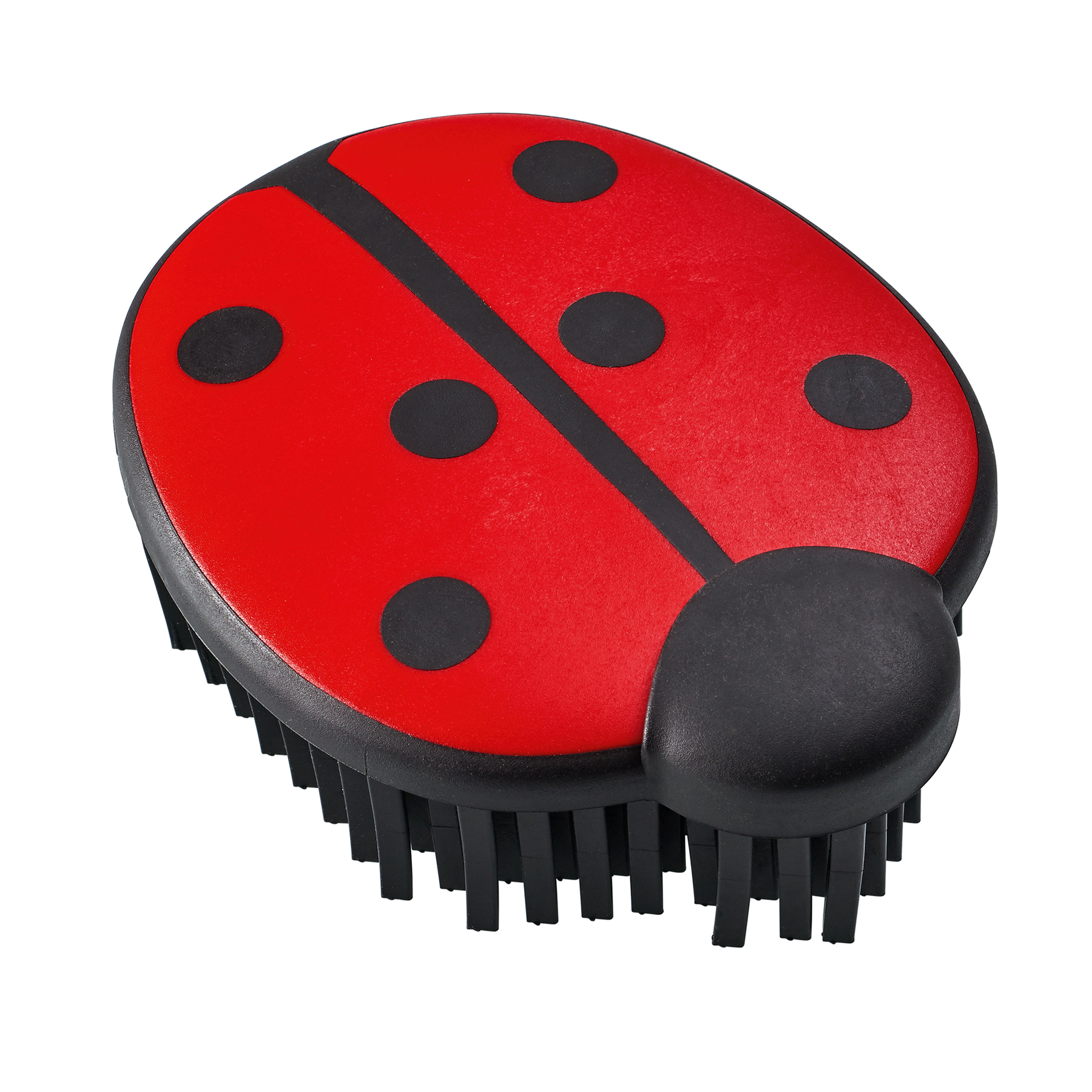 Gummiborste Ladybug R&ouml;d 10cm