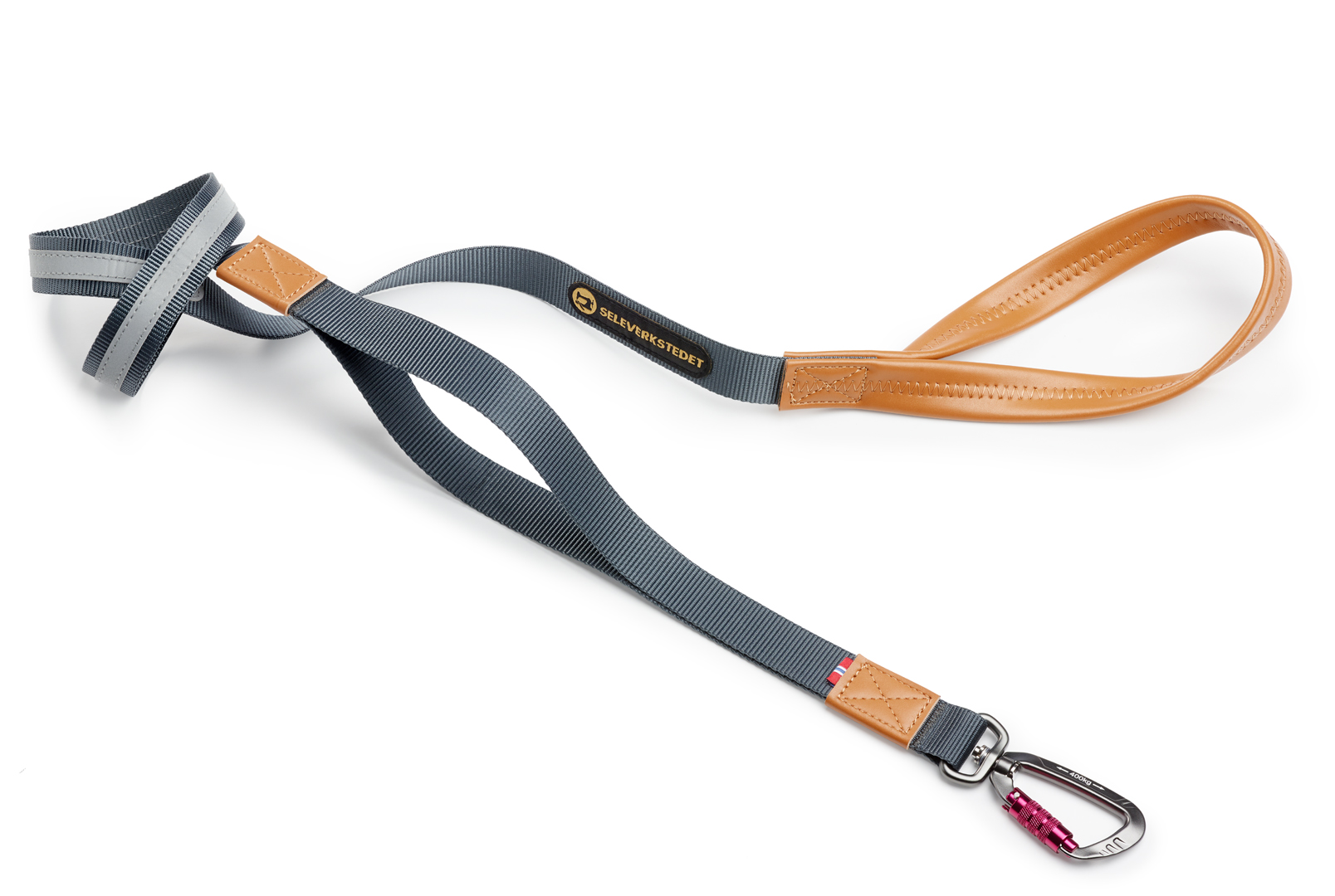 Hundkoppel Link CityLeash Gr&aring; 150cm