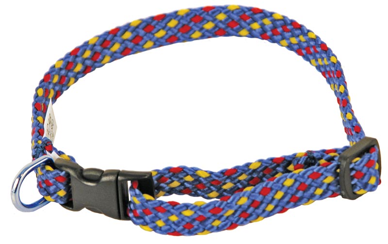 Valphalsband St&auml;llbart Bl&aring;