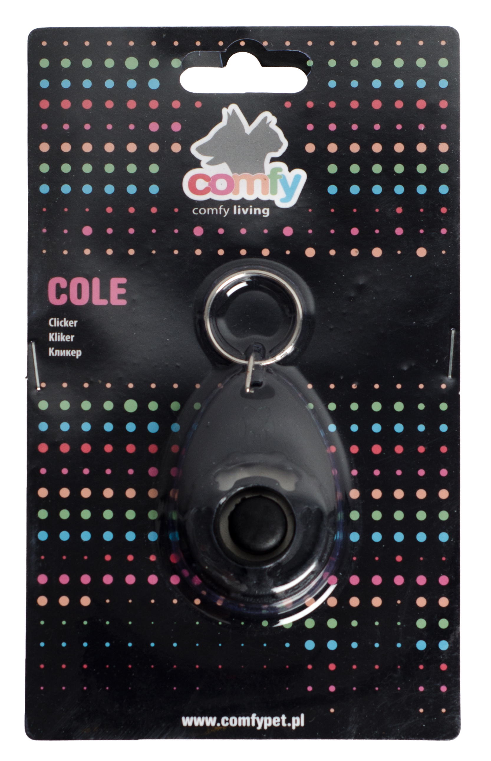 i-Clicker with Keyring Black