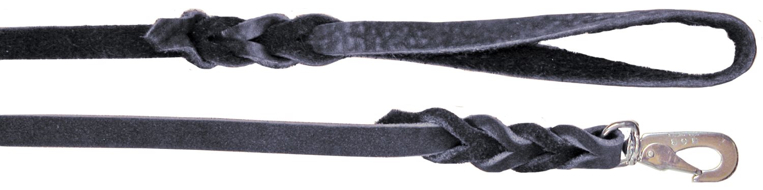 L&auml;derkoppel Soft Svart 180cm