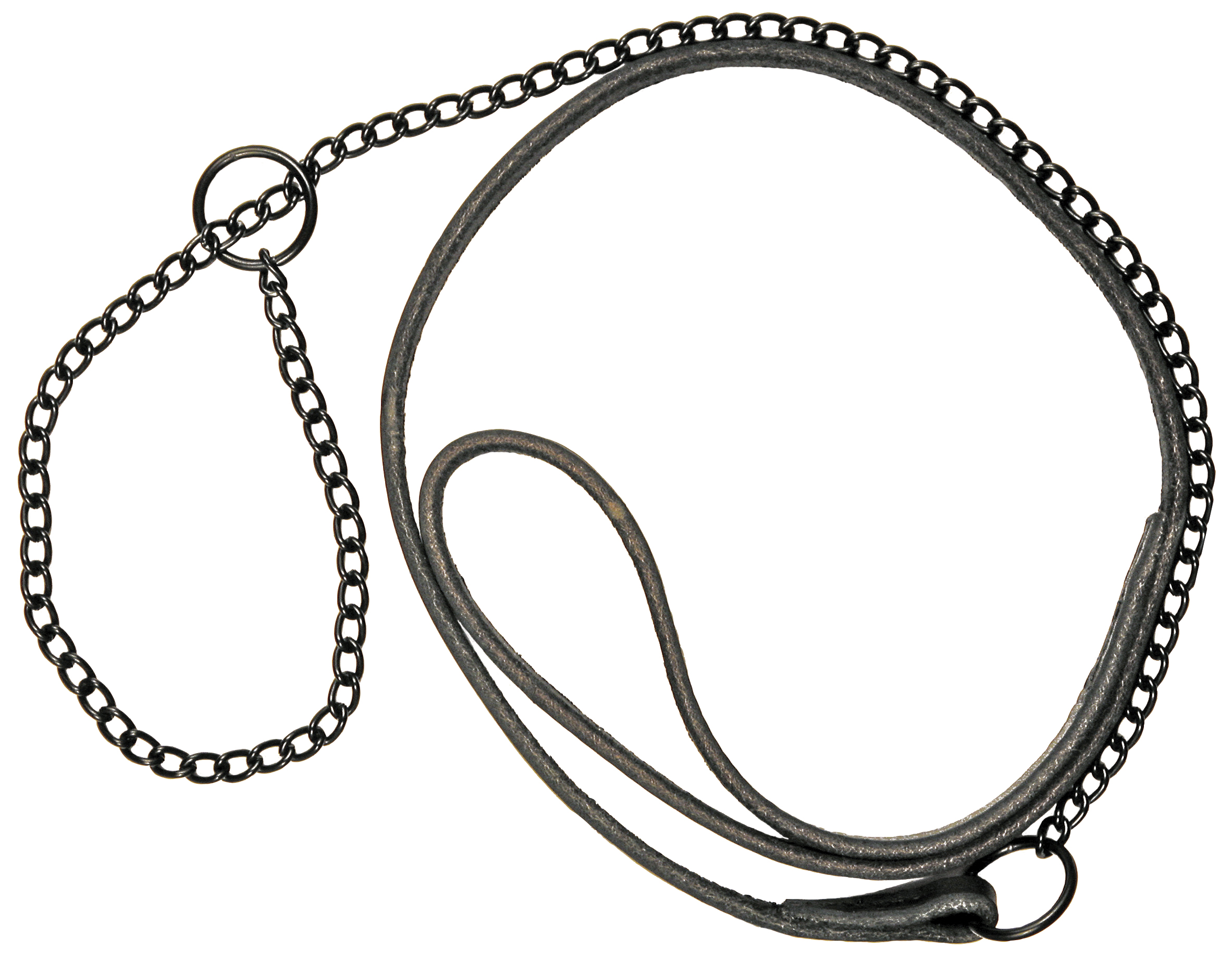 Utst&auml;llningskoppel L&auml;der Svart 60cm