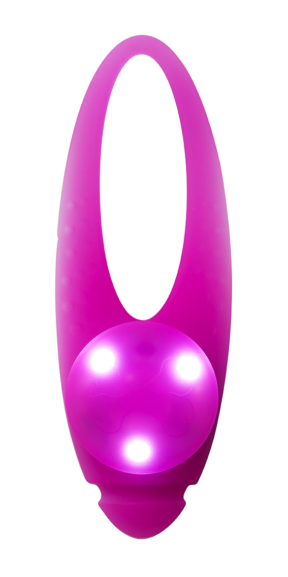 Blinklampa Basic LED Rosa