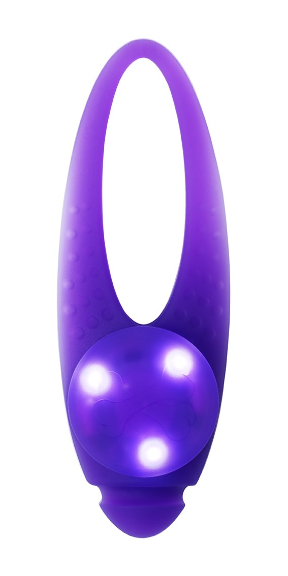 Blinklampa Basic LED Lila