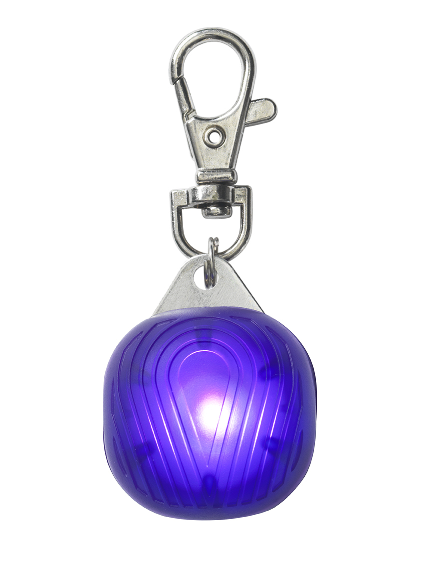 Blinklampa Burger LED Lila