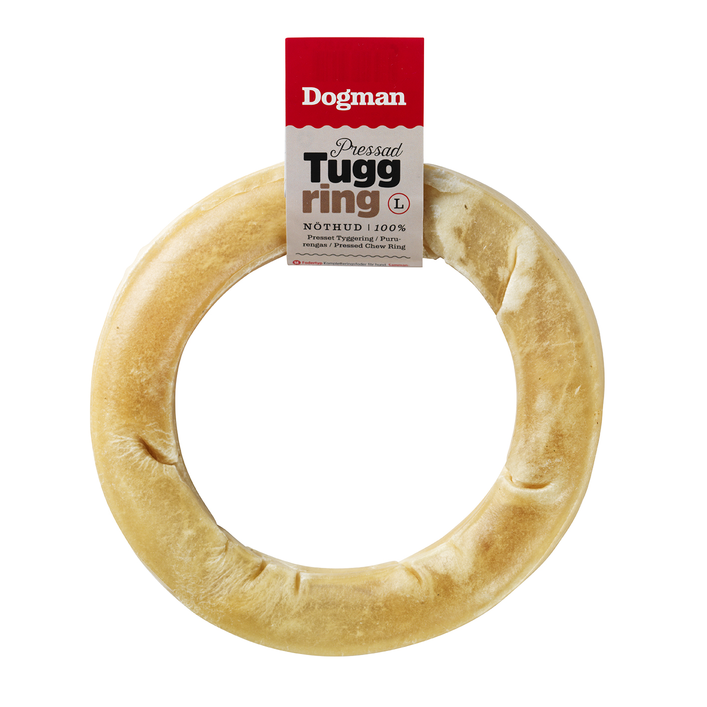 Tuggring Pressad Opackad Brun 15cm