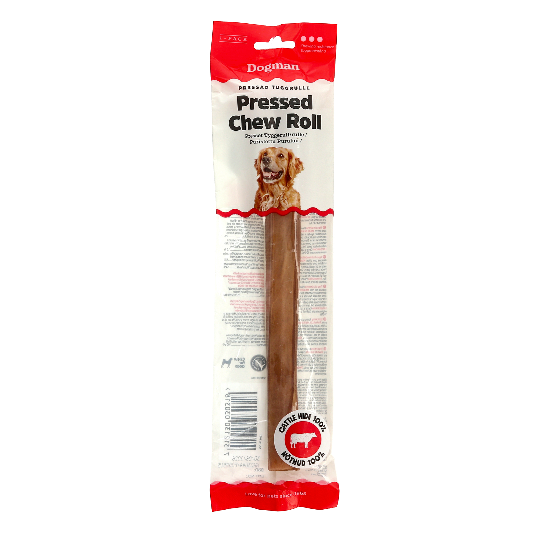 Tuggrulle Pressad Brun 25cm