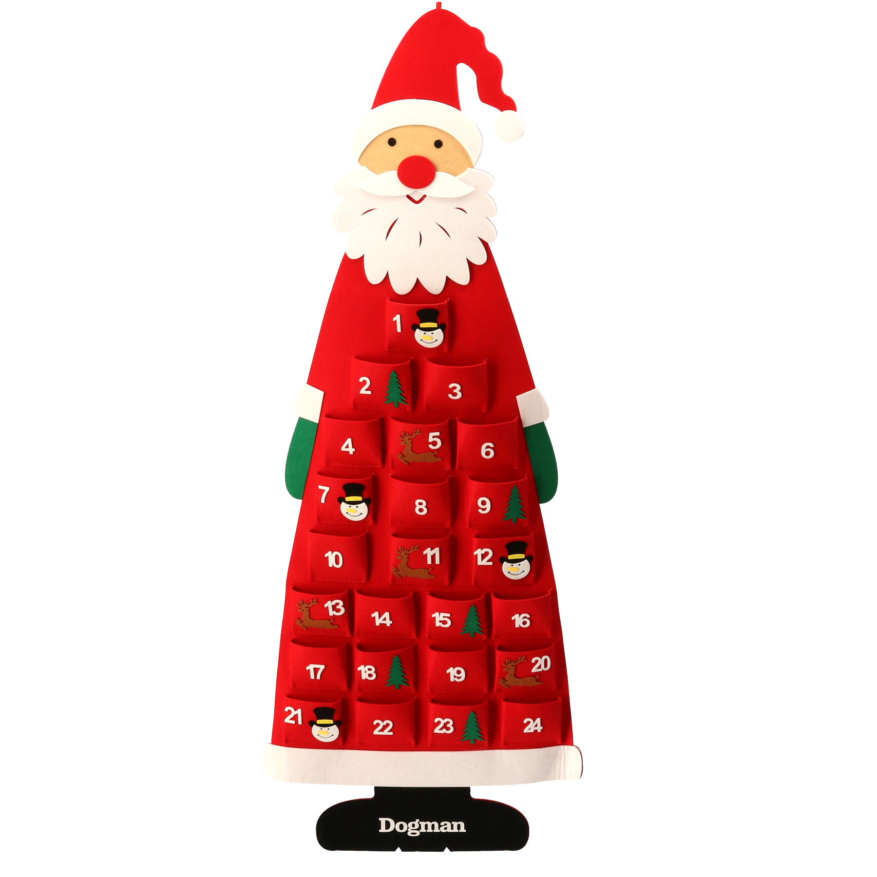 Adventskalender Tomte R&ouml;d