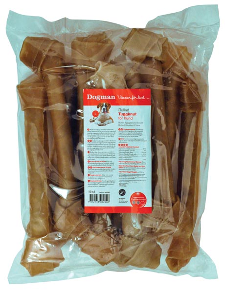Tuggknut Rullad 10p Brun 30cm