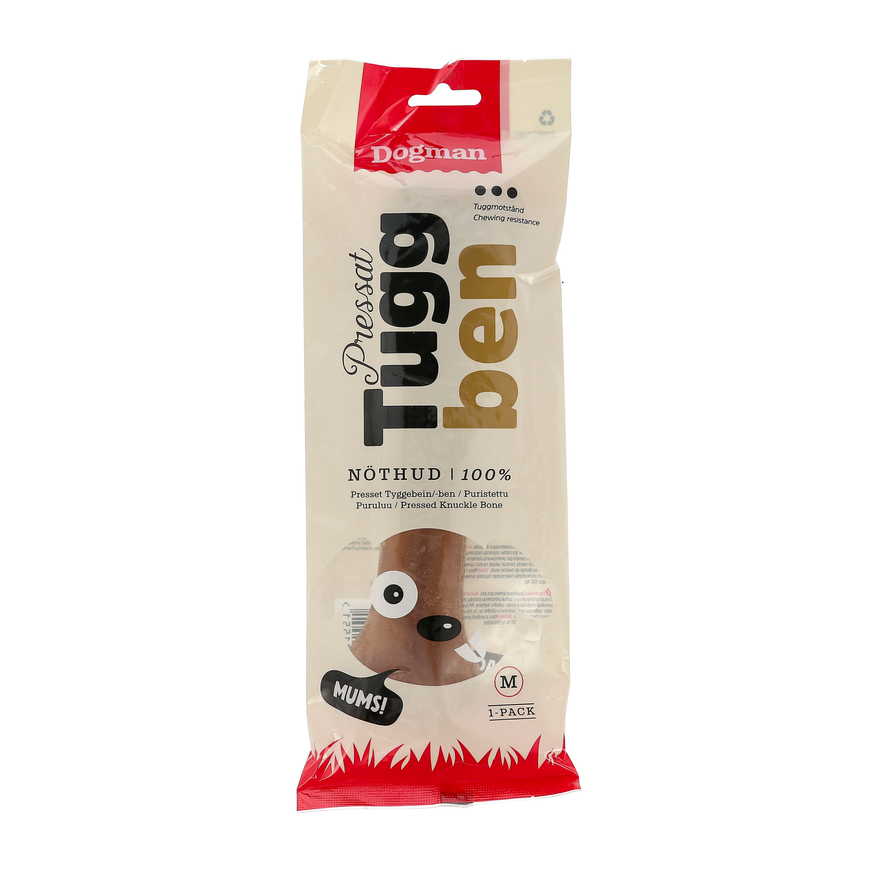 Tuggben Pressat Brun 21cm