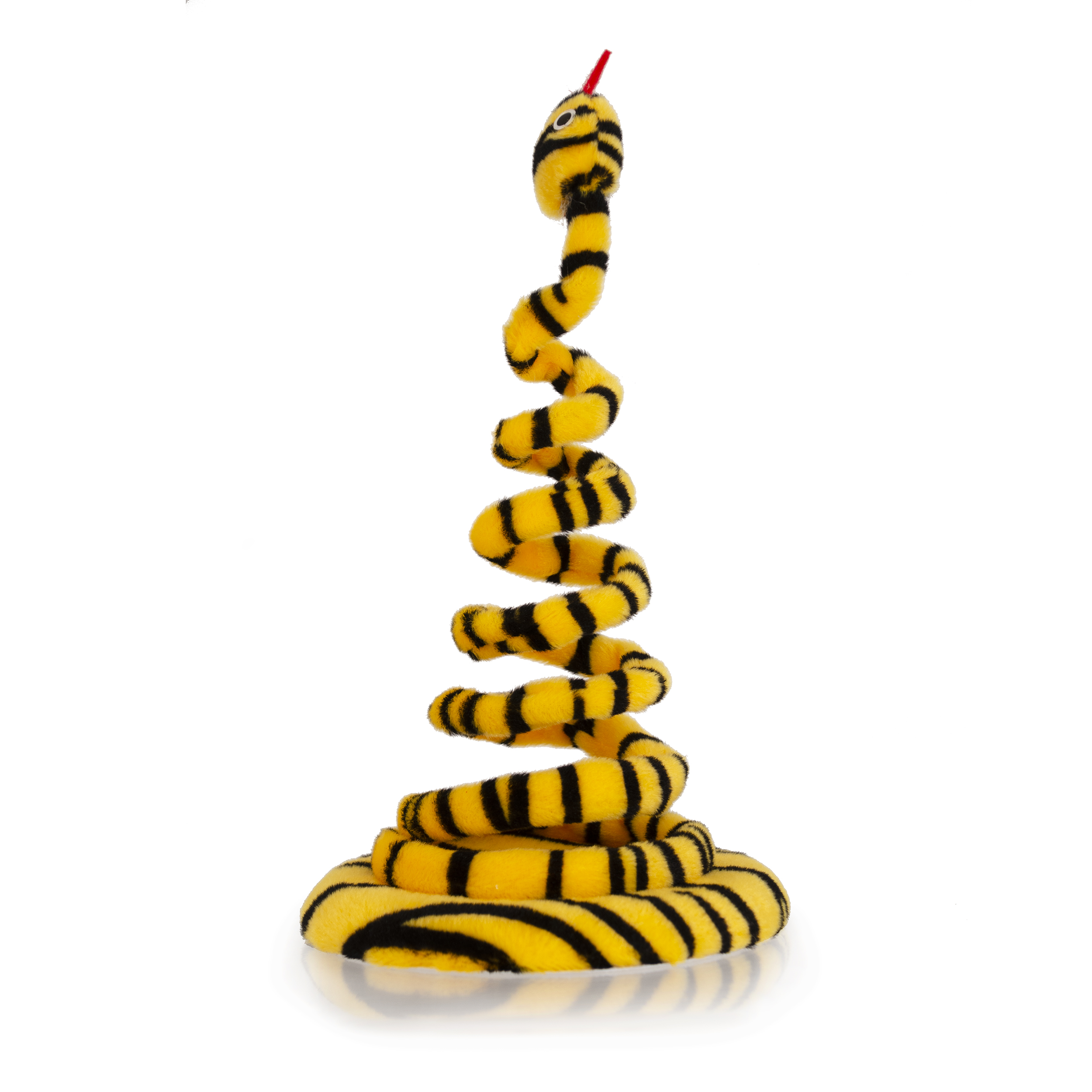 Kattleksak Spiral Gul