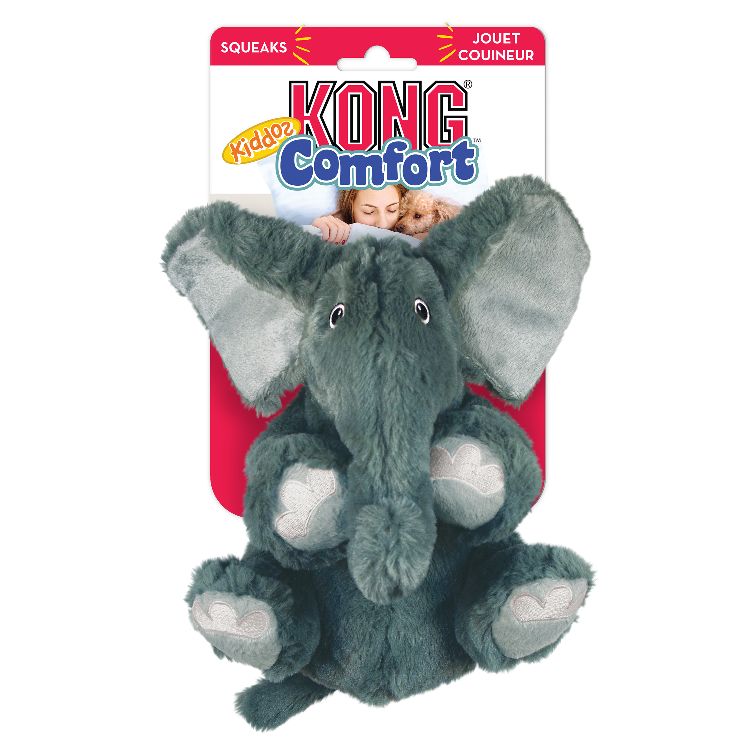 Leksak Comfort Kiddos Elephant Gr&aring; S