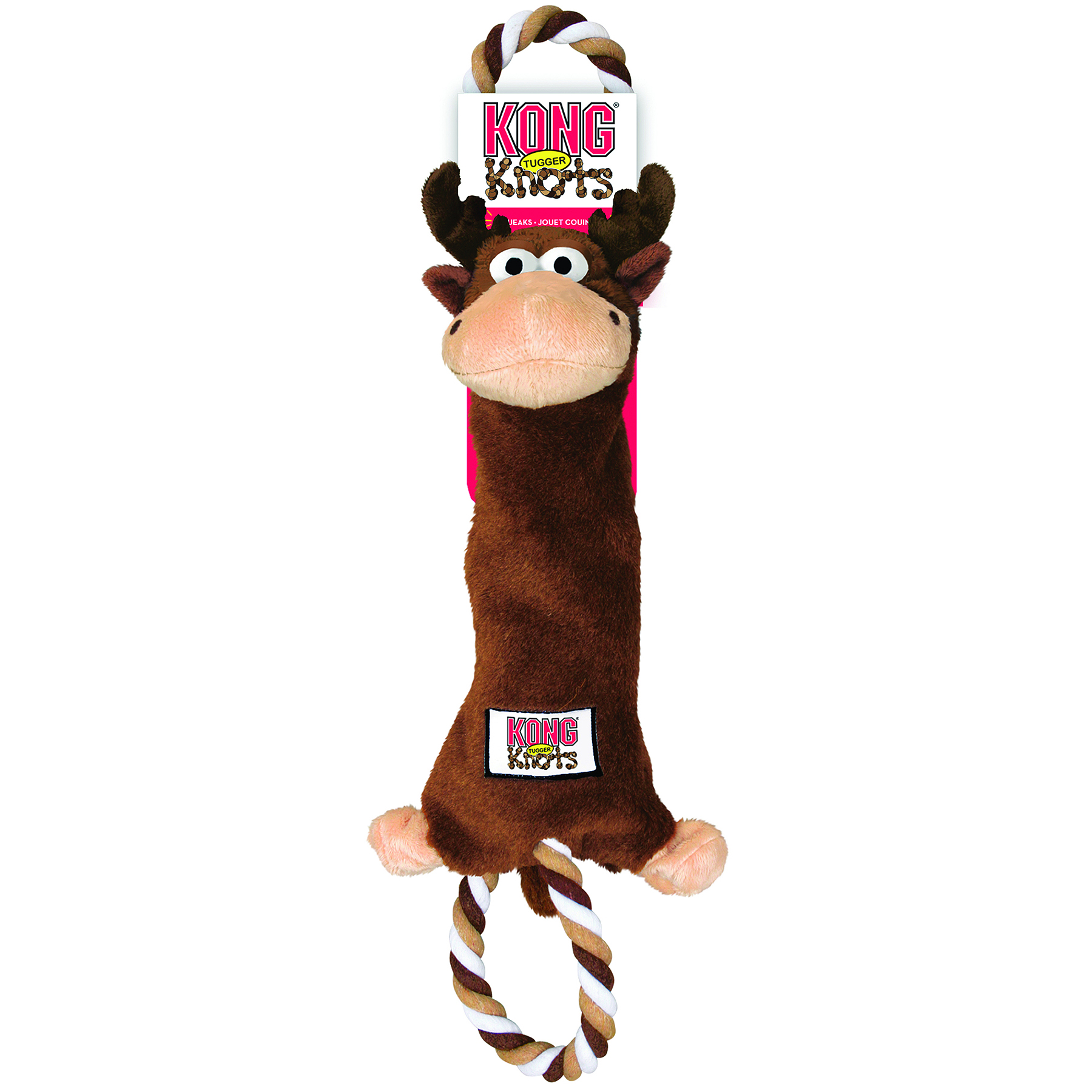Leksak Tugger Knots Moose Brun M/L