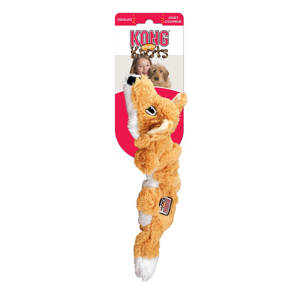 Leksak Scrunch Knots Fox Orange M/L
