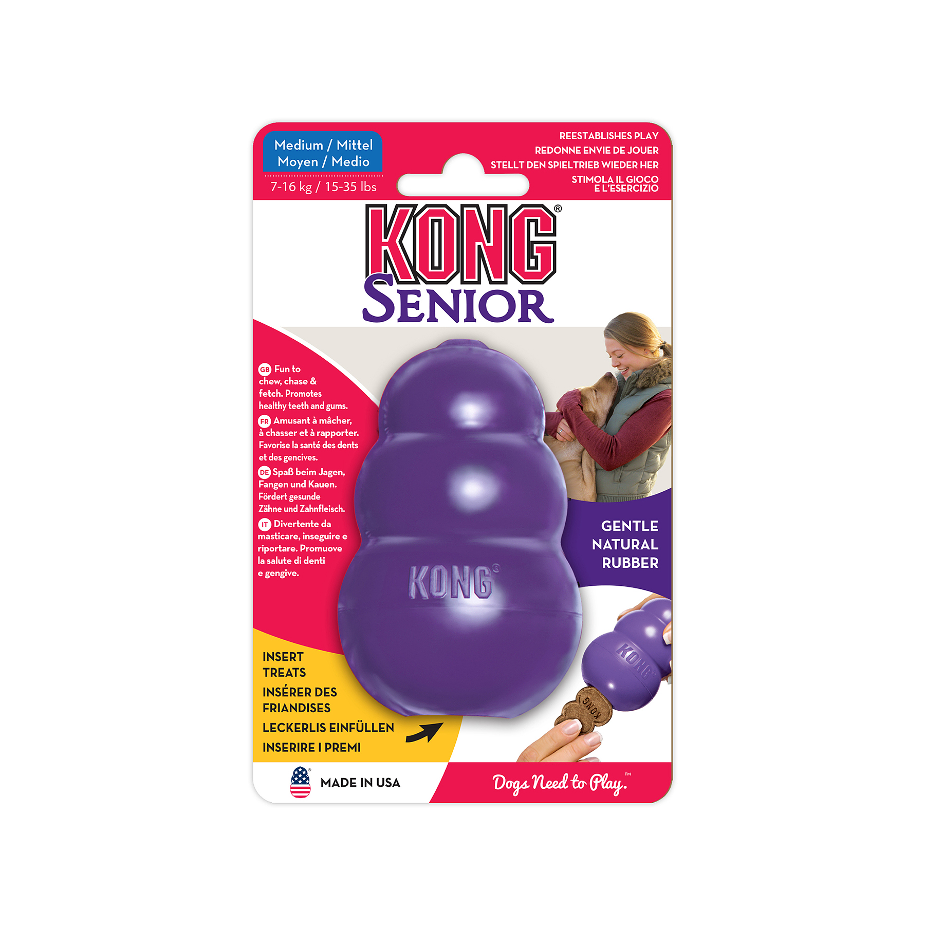 Leksak Senior Lila M